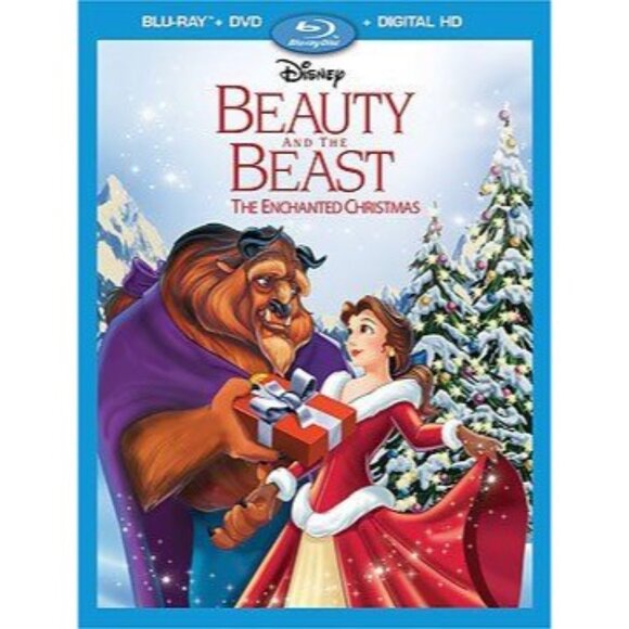 NEW Beauty and the Beast: An Enchanted Christmas Blu-ray/DVD, 2011, 2-Disc Set - Picture 1 of 8